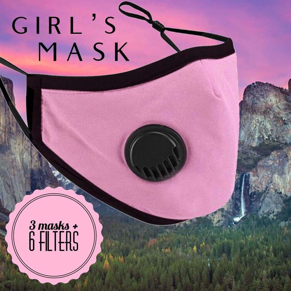 Kids / Child's Mask (Pink)